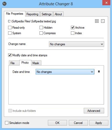 free for ios download Attribute Changer 11.20b