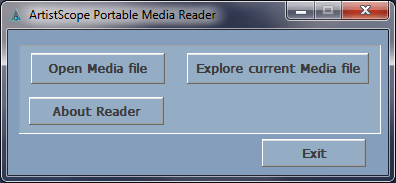 ArtistScope Portable Media Reader - Screenshot #1