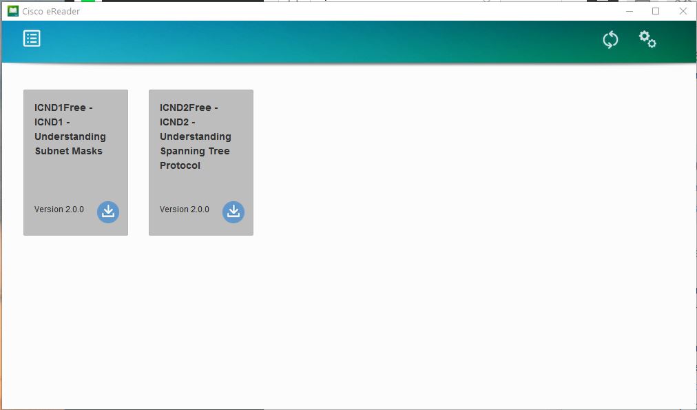 Cisco eReader - Screenshot #2