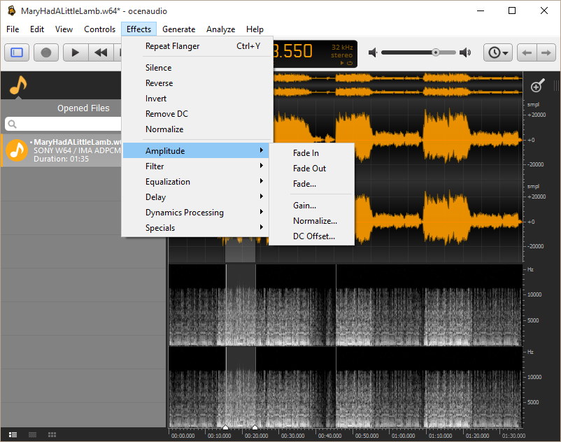 ocenaudio 3.13.0 download the new version for mac