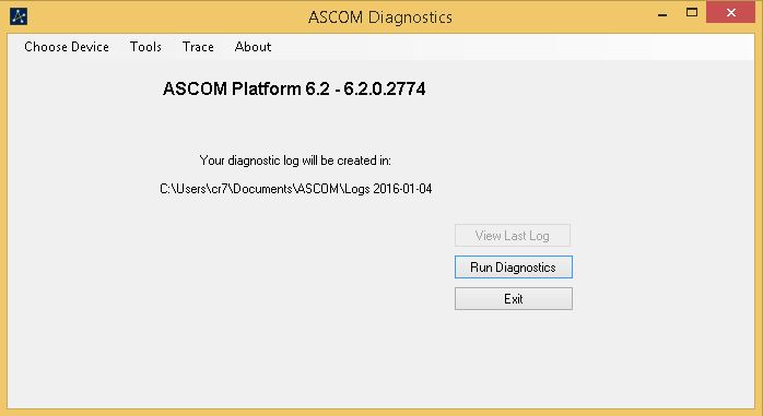 ASCOM Platform download for free - SoftDeluxe