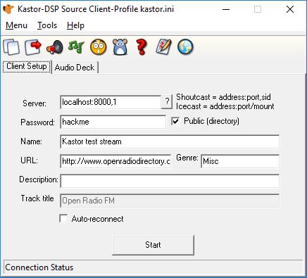 KASTOR DSP Source Client latest version - Get best Windows software