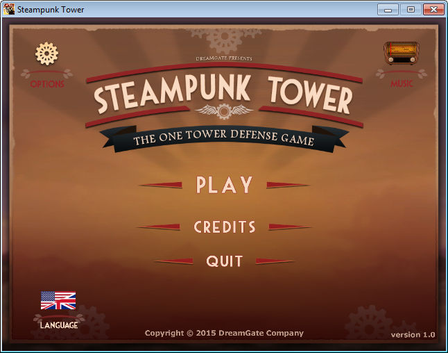 download the last version for windows Tower Defense Steampunk