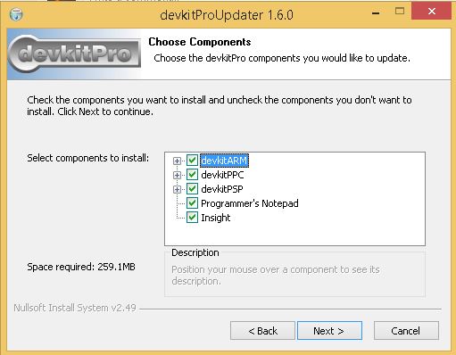 devkitProUpdater download for free - SoftDeluxe