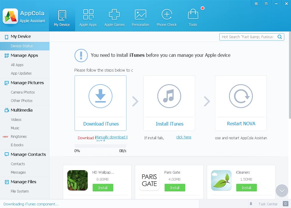 Appcola - Screenshot #1