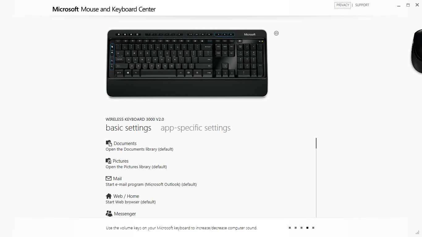 Microsoft Mouse and Keyboard Center - Screenshot #7