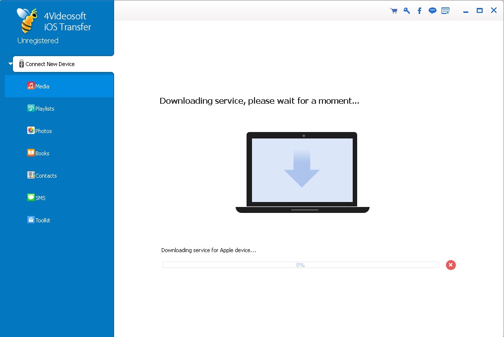 4Videosoft Transfert iOS - Screenshot #1