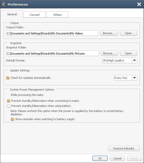 Xilisoft 3GP Video Converter - Screenshot #14