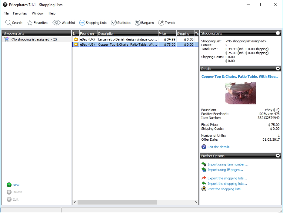 Pricepirates - Screenshot #3