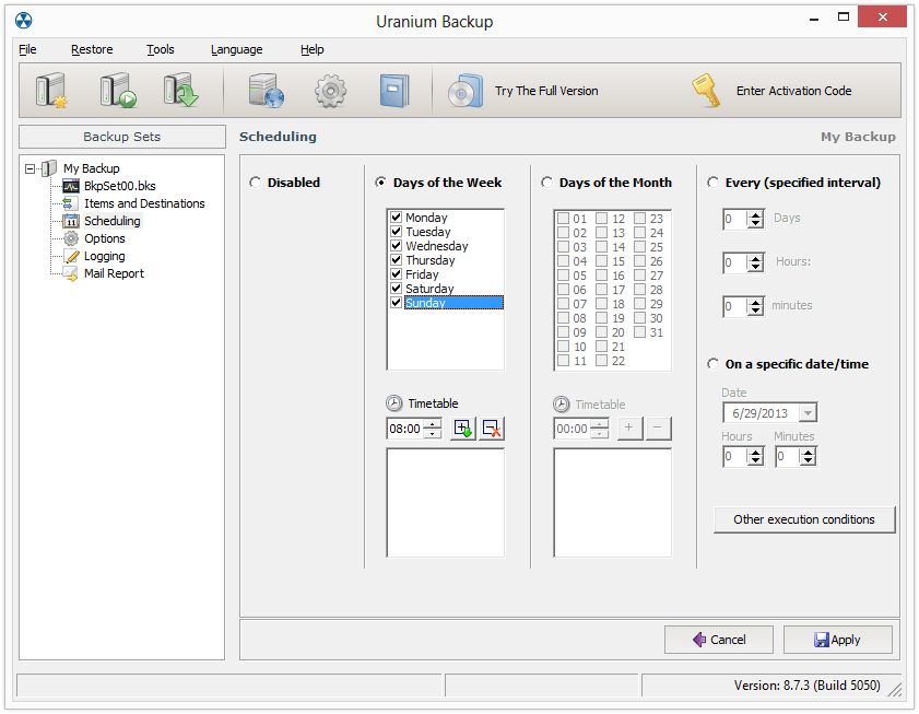 Uranium Backup - Screenshot #12
