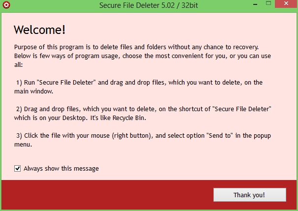 Secure File Deleter - Screenshot #4