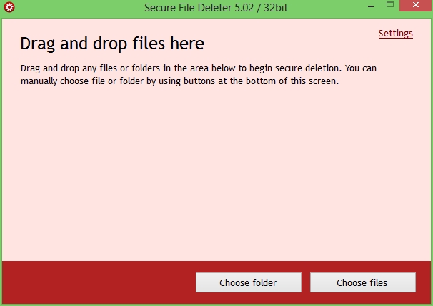 Secure File Deleter - Screenshot #3
