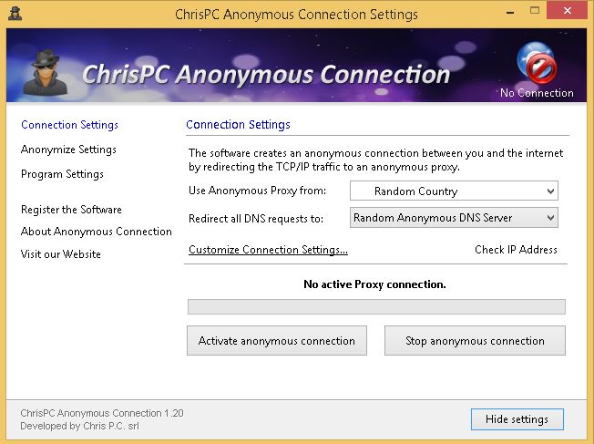 ChrisPC Free VPN Connection 4.06.15 download the new version