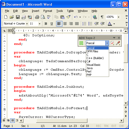 Microsoft Word Web Archive Converter - Screenshot #1