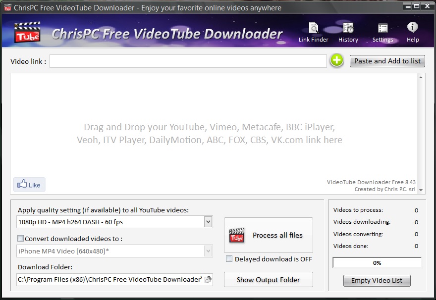 ChrisPC VideoTube Downloader Pro 14.23.0616 for windows download