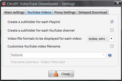 free for ios instal ChrisPC VideoTube Downloader Pro 14.23.0616
