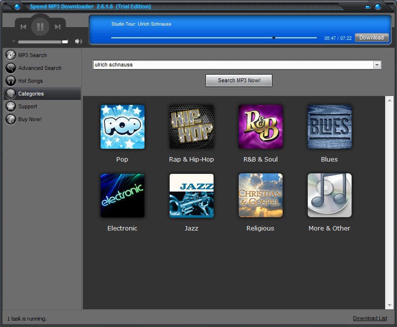 Speed MP3 Downloader - Screenshot #2