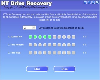 NT Drive Recovery - Screenshot #3