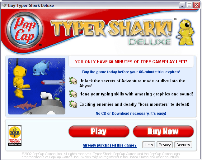 typer shark online