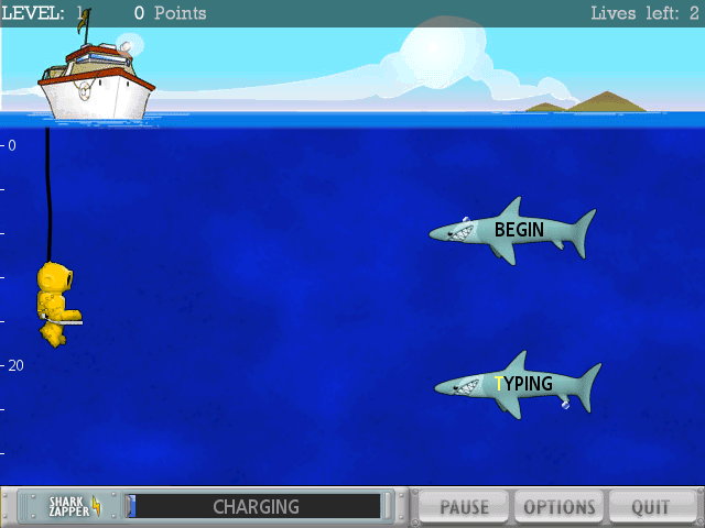 typer shark deluxe popcap games free online