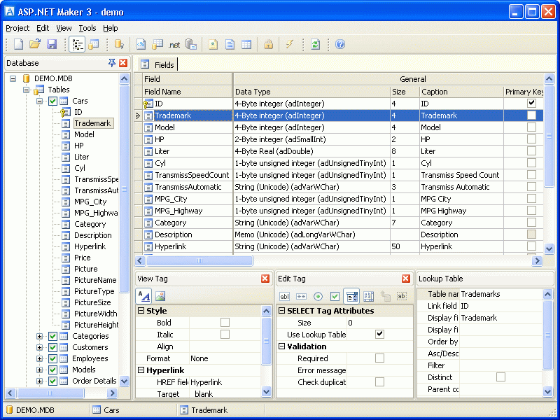 Asp access