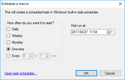 Macro Recorder - Screenshot #1