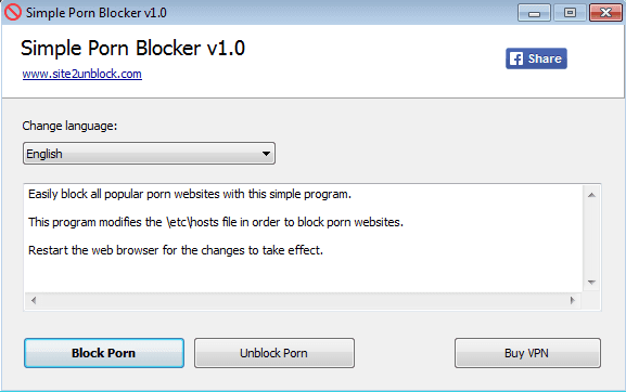 download the last version for windows URL Blocker