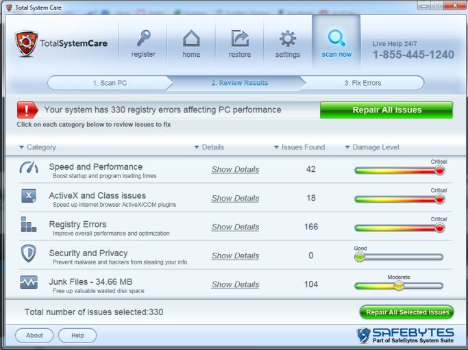 Total System Care - Screenshot #14