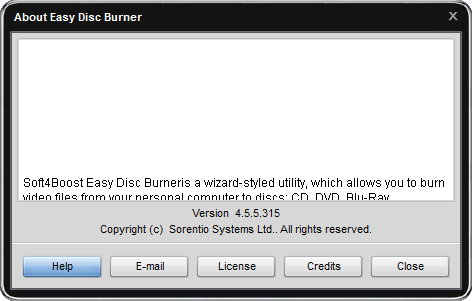 Easy Disc Burner - Screenshot #6