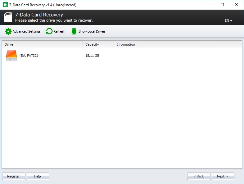 7-Data Card Recovery - Screenshot #9