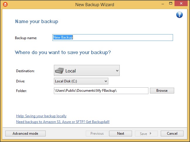 FBackup - Screenshot #9