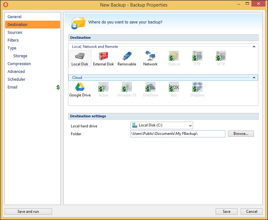 FBackup - Screenshot #8