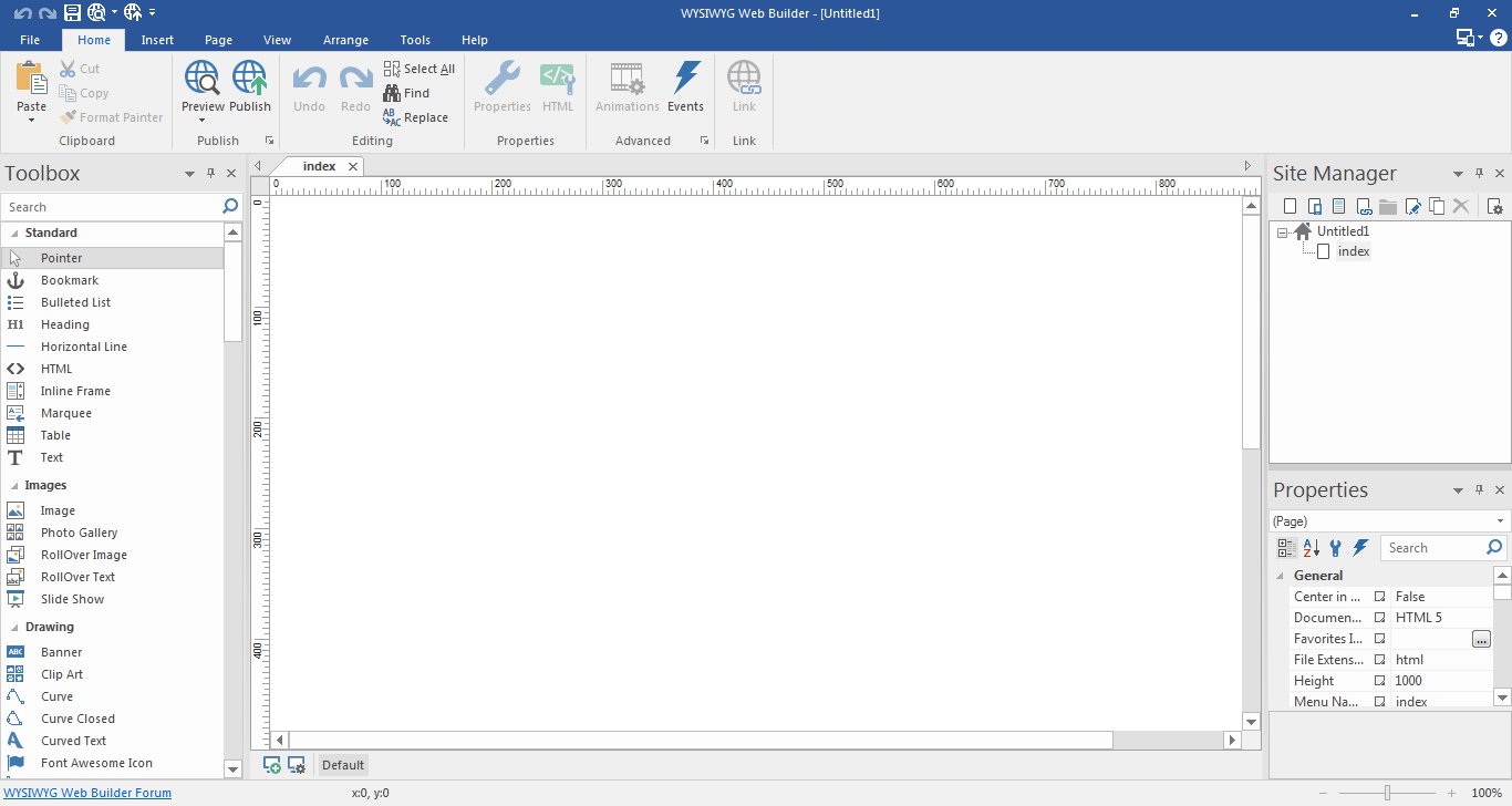 WYSIWYG Web Builder - Screenshot #3