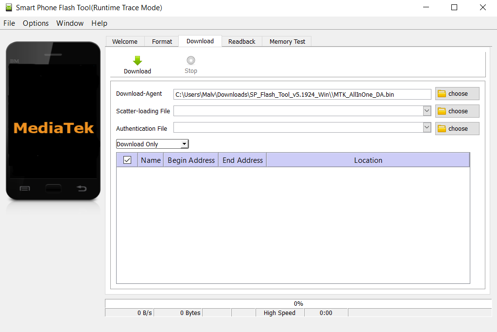 Sp Flash tools - Screenshot #4