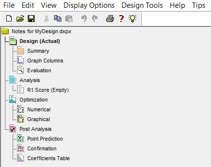Design-Expert&reg; - Screenshot #2
