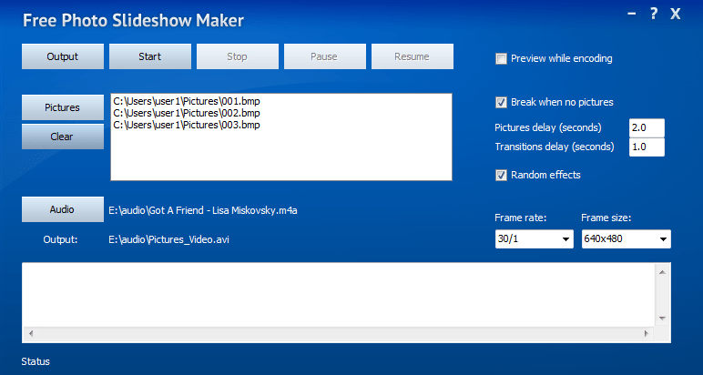 Free Photo Slideshow Maker - Screenshot #12