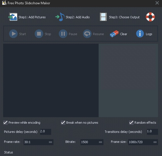 Free Photo Slideshow Maker - Screenshot #9