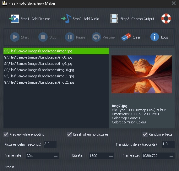 Free Photo Slideshow Maker download for free SoftDeluxe