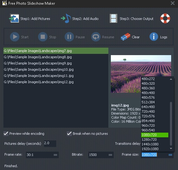 Free Photo Slideshow Maker - Screenshot #4