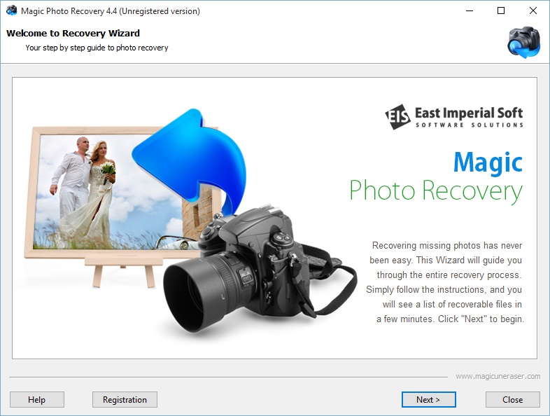 Magic Photo Recovery - Screenshot #3