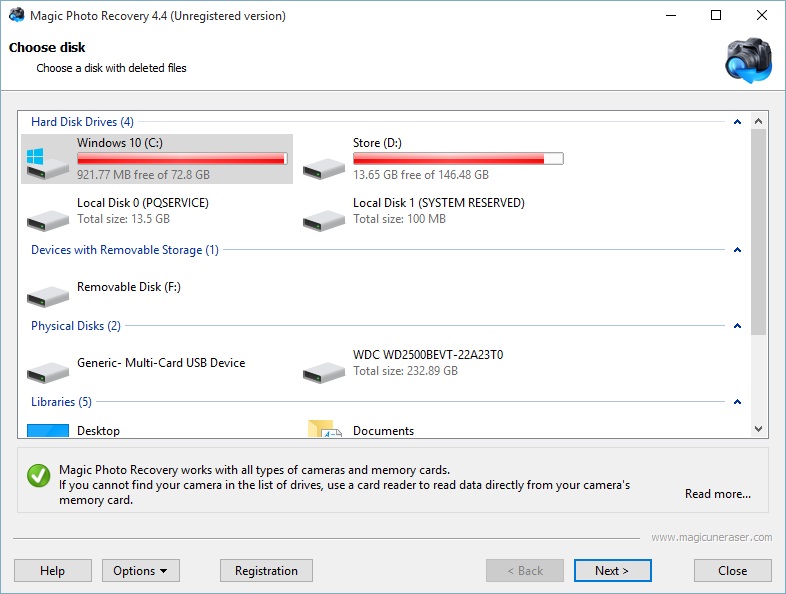 Magic Photo Recovery - Screenshot #2
