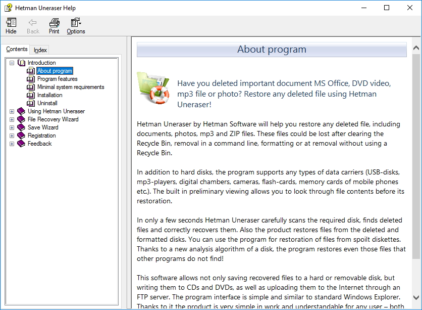Hetman Uneraser 6.8 for windows instal free