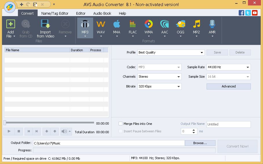 AVS Audio Converter - Screenshot #4