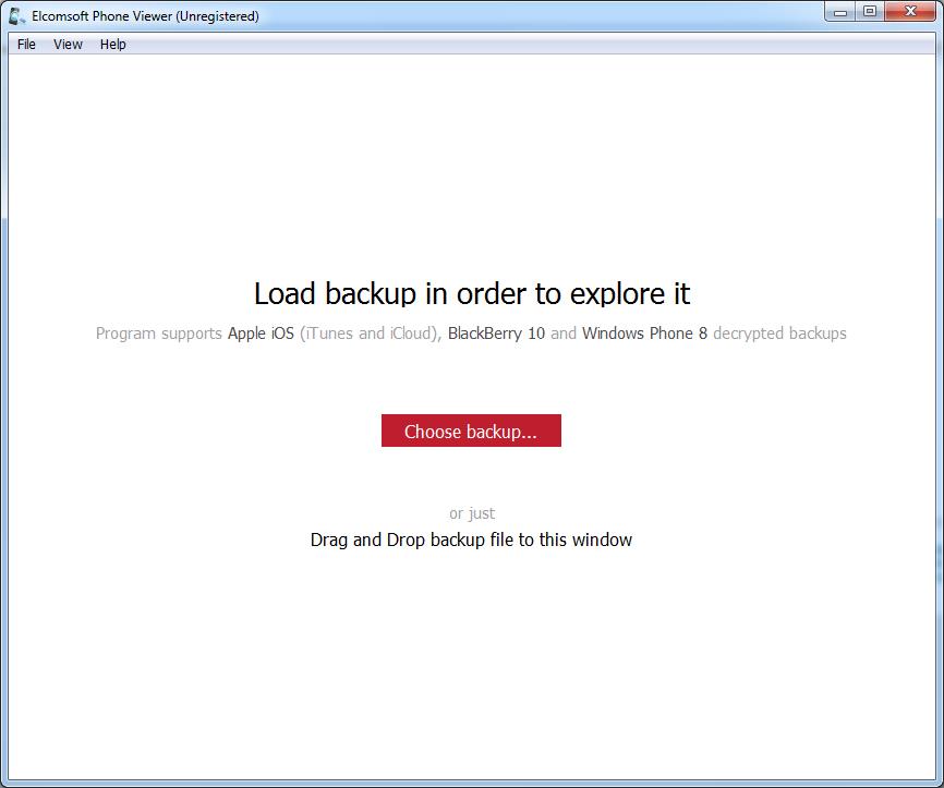 Elcomsoft Phone Viewer - Screenshot #2