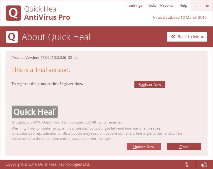 quick heal antivirus offline download