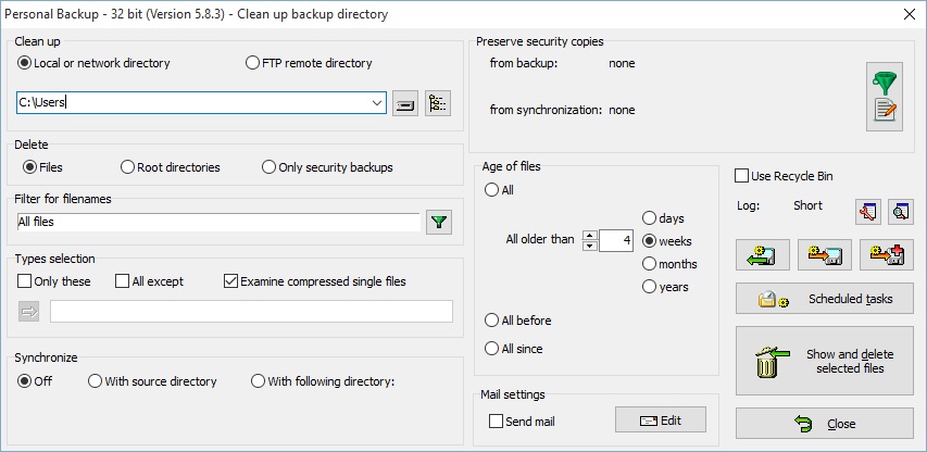 Personal Backup - Screenshot #4