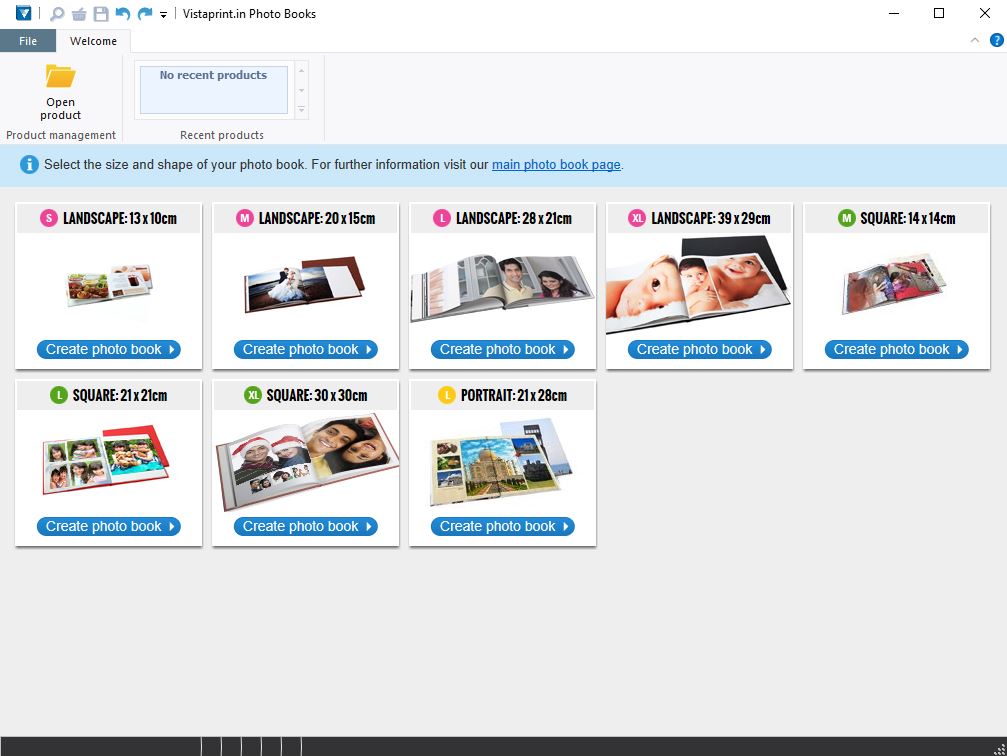 Vistaprint.in Photo Books latest version Get best Windows software