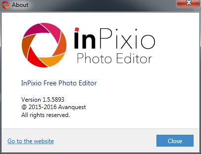 InPixio Photo Editor - Screenshot #2
