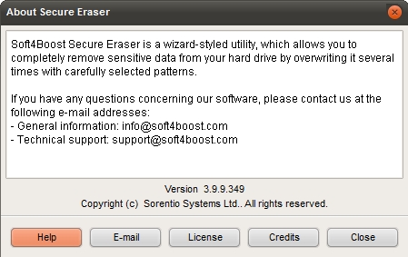Soft4Boost Secure Eraser - Screenshot #12