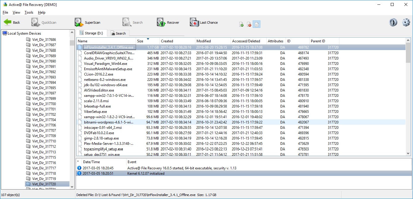 Active@ File Recovery - Screenshot #20